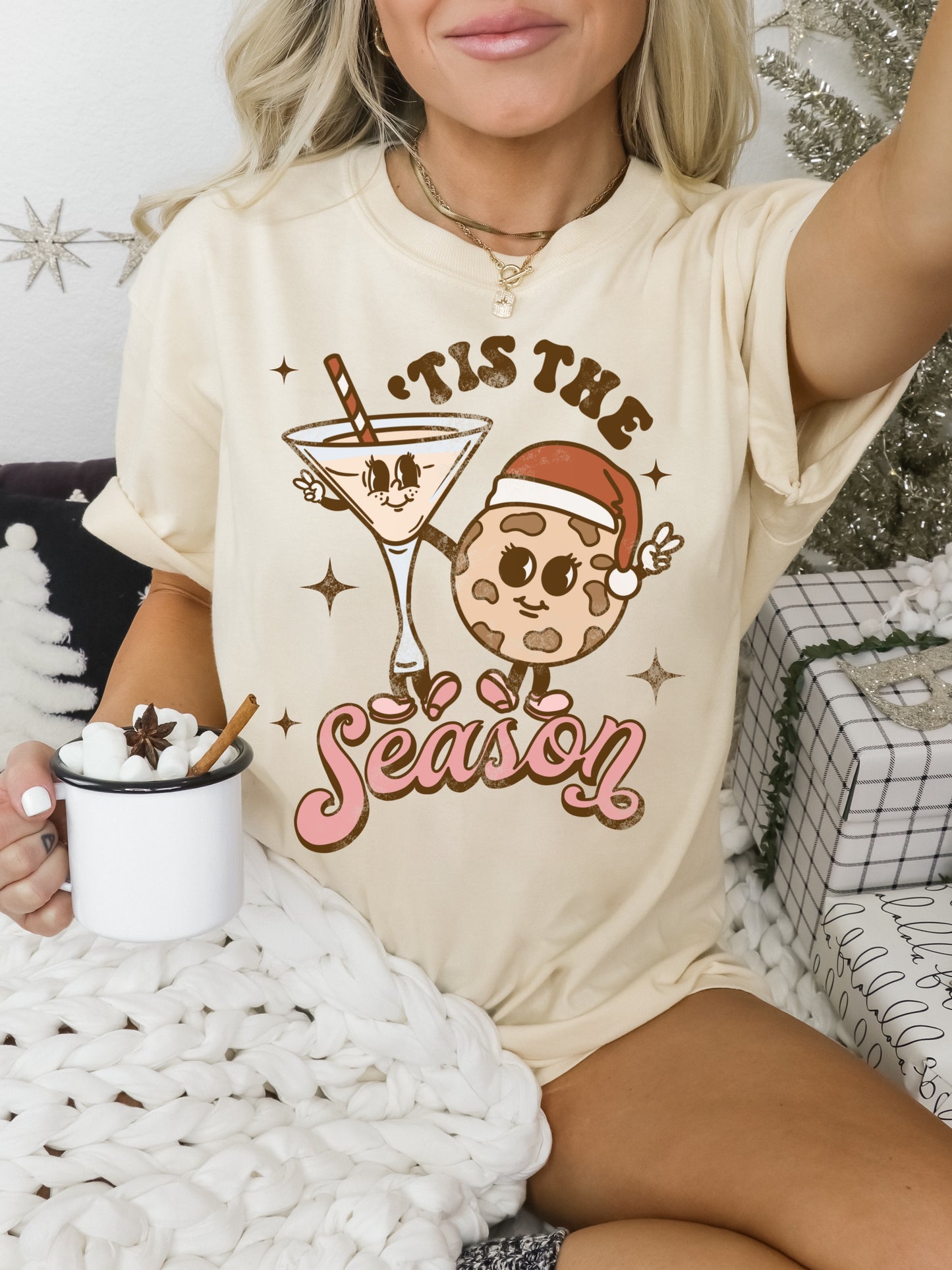 Tis the Season Unisex Garment-Dyed T-shirt