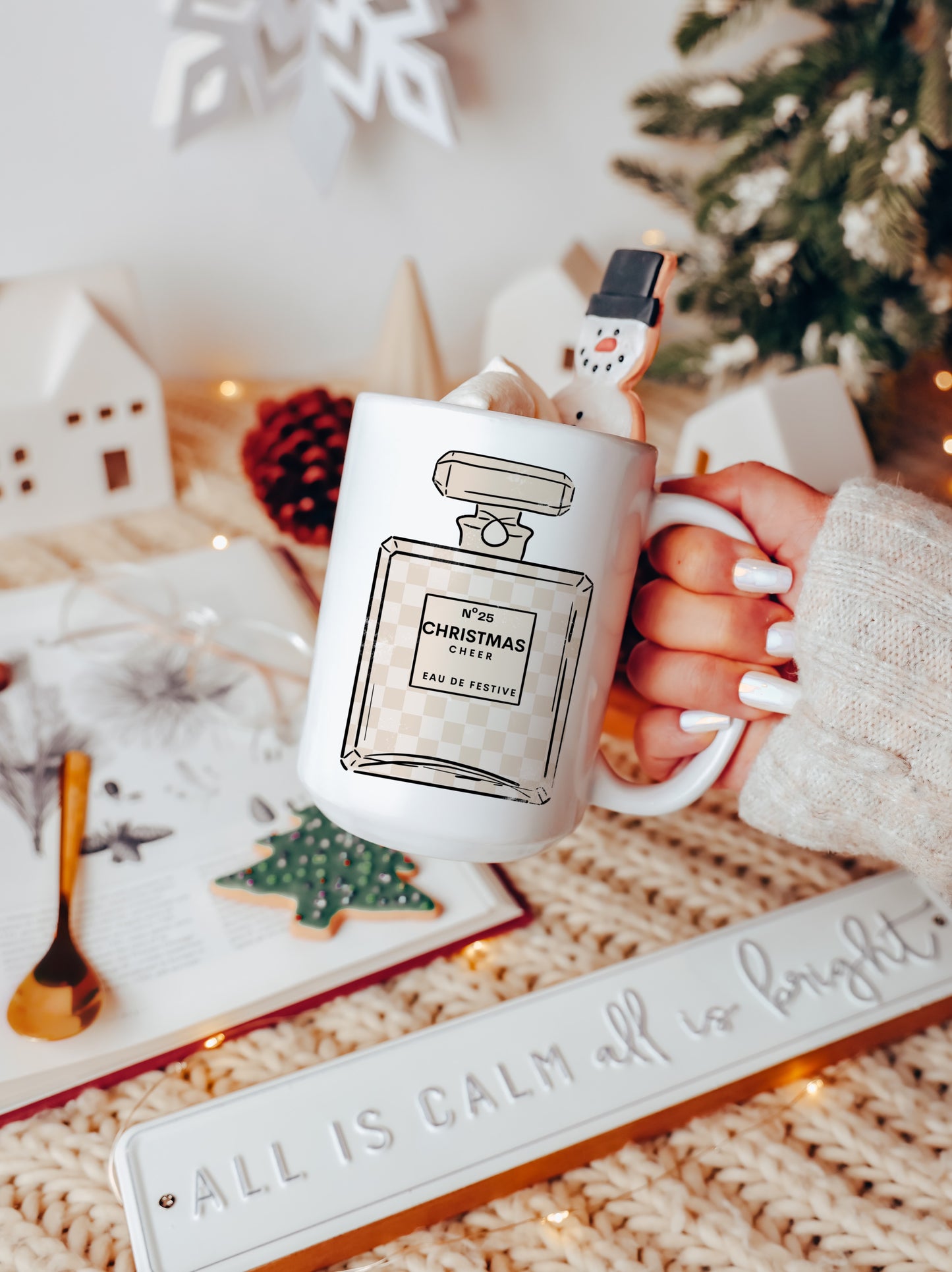 No 25 Christmas Mug