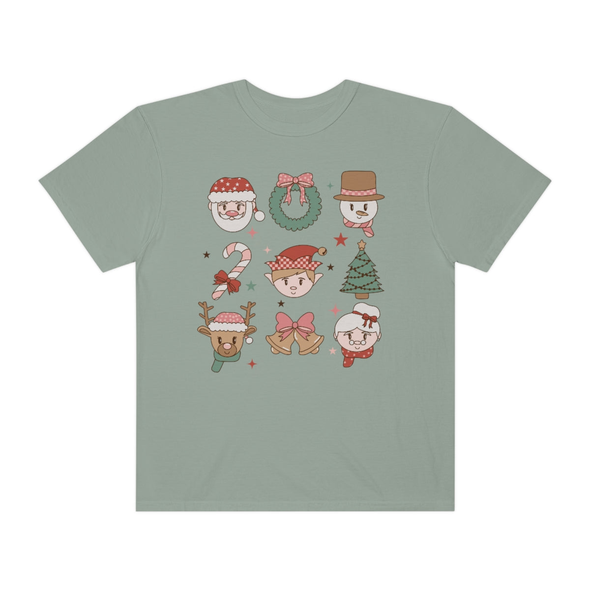 Christmas Things Unisex Garment-Dyed T-shirt