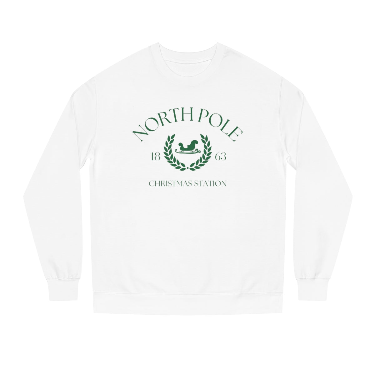 North Pole Collegiate Crewneck Sweatshirt