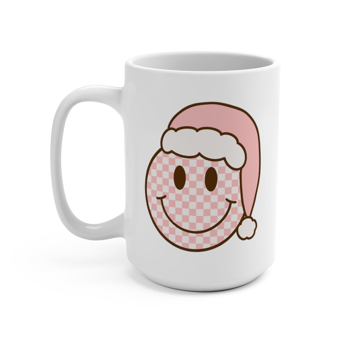 Wholesale You Make Me Happy, Smiley Face Checkered, Glass Cup for your  store