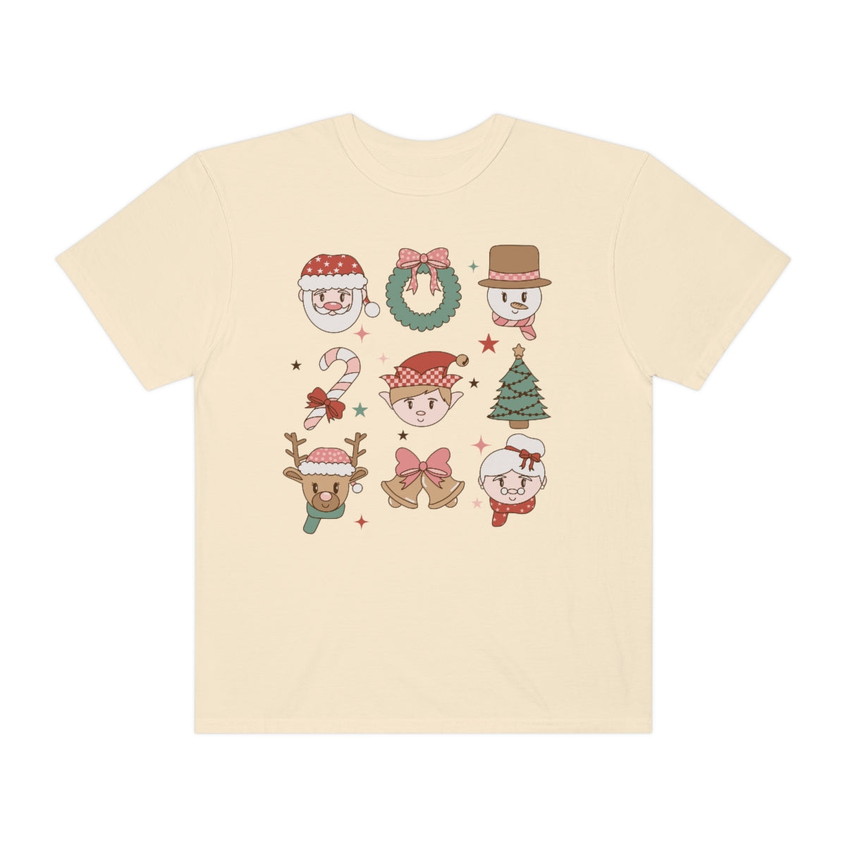 Christmas Things Unisex Garment-Dyed T-shirt