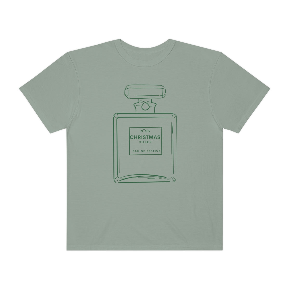 No. 25 Christmas Cheer Unisex Garment-Dyed T-shirt
